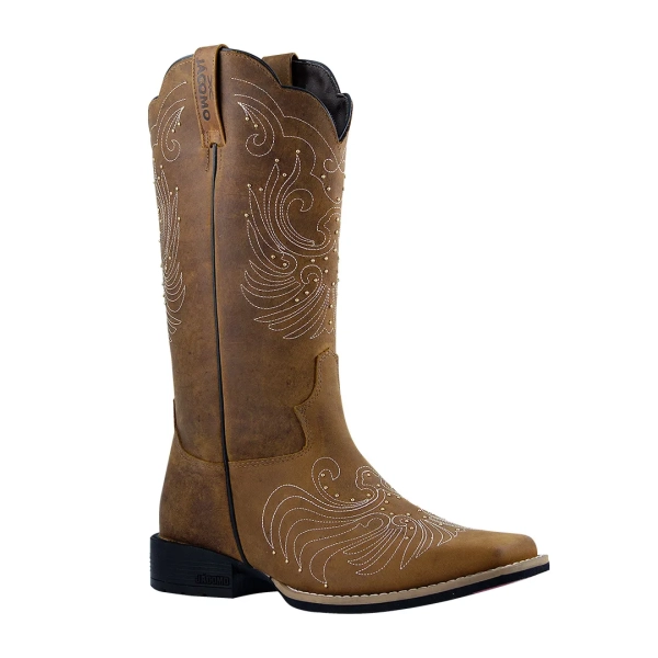 Bota Country Feminina Blaqueada- Jácomo- Crazy Amêndoa - 1141/UFA - Image 2