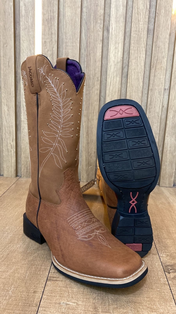 BOTA JÁCOMO FEMININA OIL SELLA MUSTANG 1321/UF