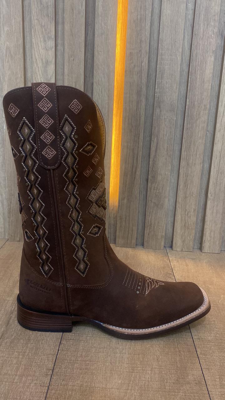 BOTA GOYAZES FEMININA NOBUK OIL CAFE 253203 - CHP - Image 3