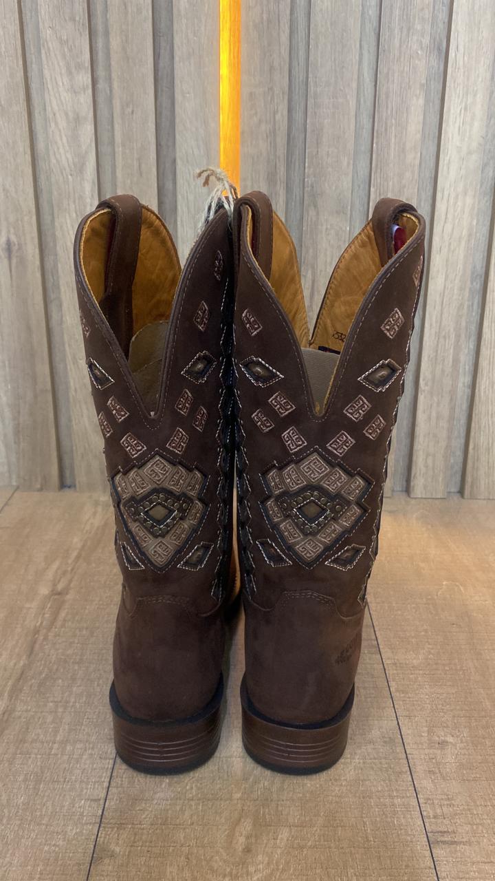 BOTA GOYAZES FEMININA NOBUK OIL CAFE 253203 - CHP - Image 4